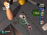 une photo d'Ã©cran de Micro Maniacs sur Sony Playstation